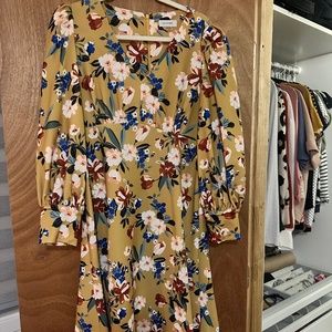 Calvin Klein Scuba Crepe Dress - Size 10